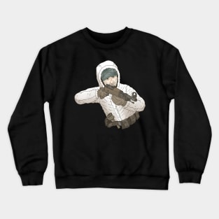 K98 kurz. German snow soldier. Crewneck Sweatshirt